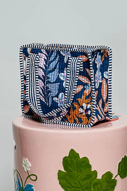 Mini Quilted Cube Bag