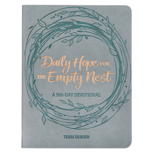 Daily Hope For the Empty Nest Dusty Teal Devotional
