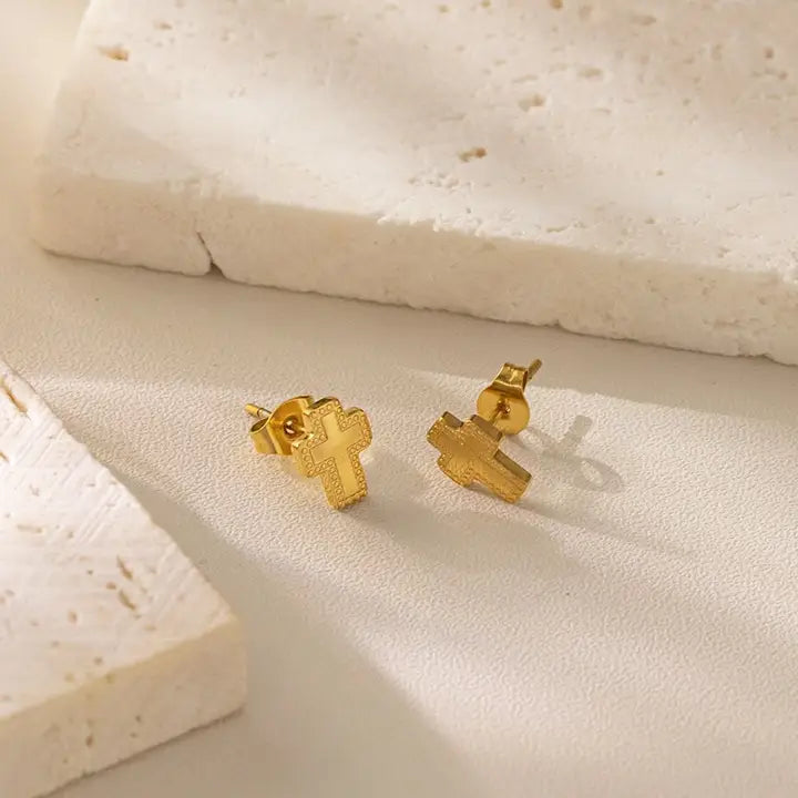 Cross Earrings