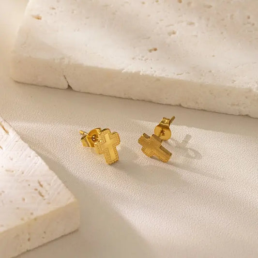 Cross Earrings