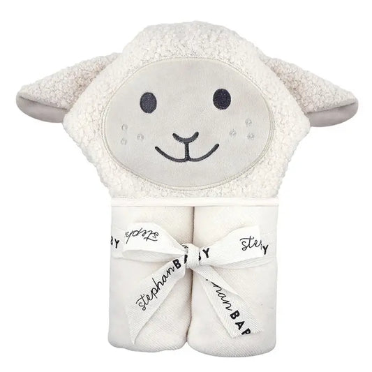 Hooded Towel- Lamb