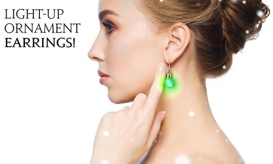 Light Up Ornament Earrings