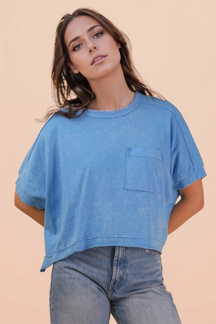 Mineral Washed Comfy Top
