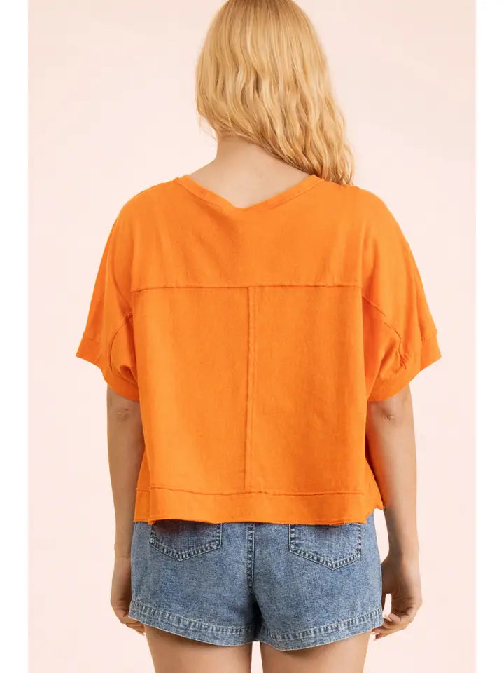 Mineral Washed Comfy Top