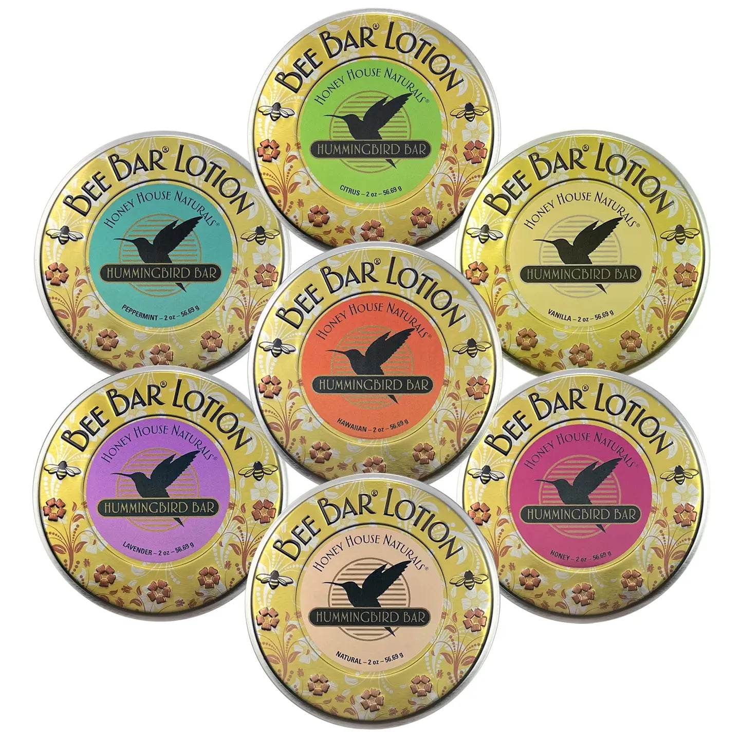 Hummingbird - Bee Bar Lotion - 2 oz