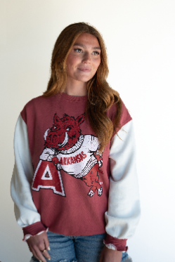 UARK Legacy Logo CB Crew