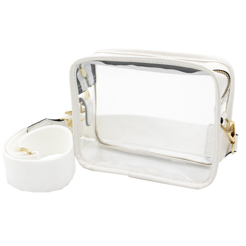 Clear CAMERA CROSSBODY Bag