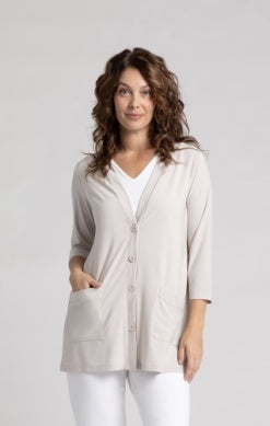 CLASSIC BUTTON CARDIGAN