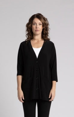 CLASSIC BUTTON CARDIGAN