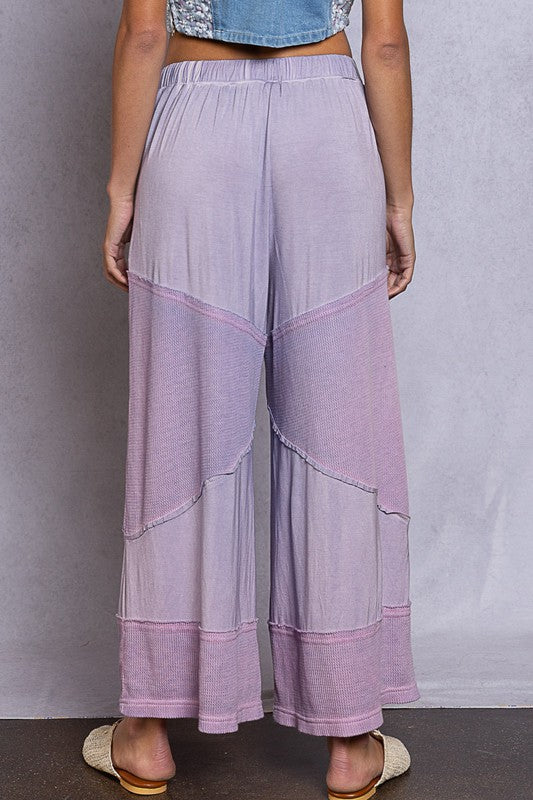 Dusty Lilac Loose Knit Pant