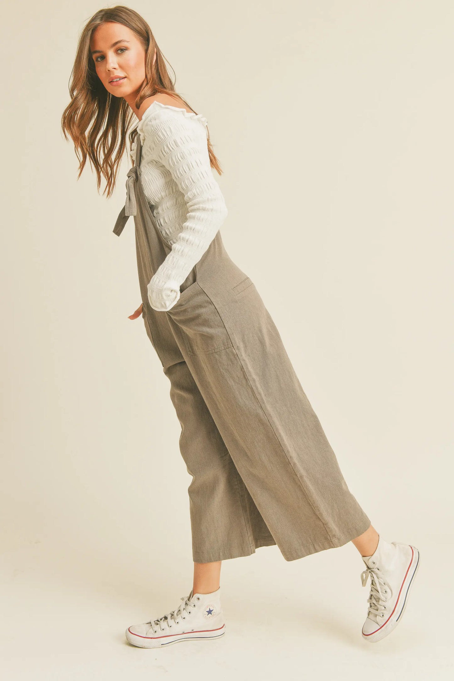 Olive Brown Jumpsuit