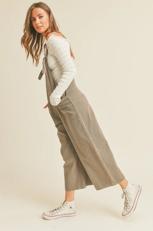 Olive Brown Jumpsuit