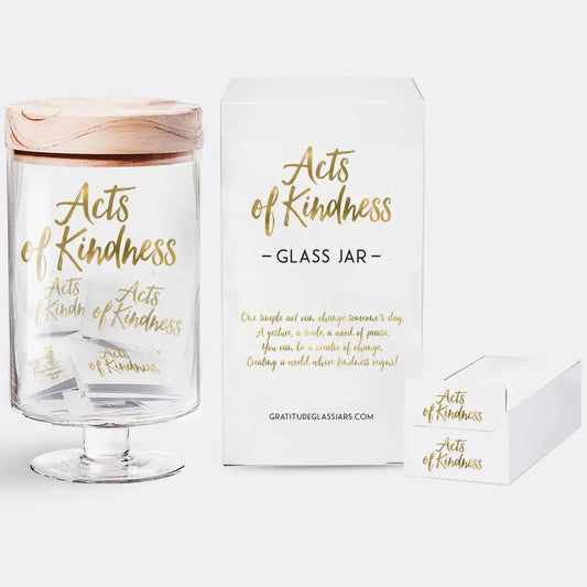 Acts Of Kindness Glass Jar