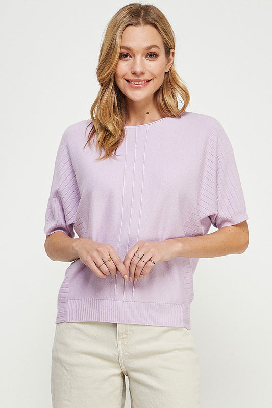 Lilac Dolman Sweater