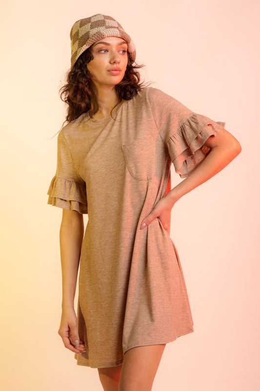 Chocolate Tee Shirt Dress