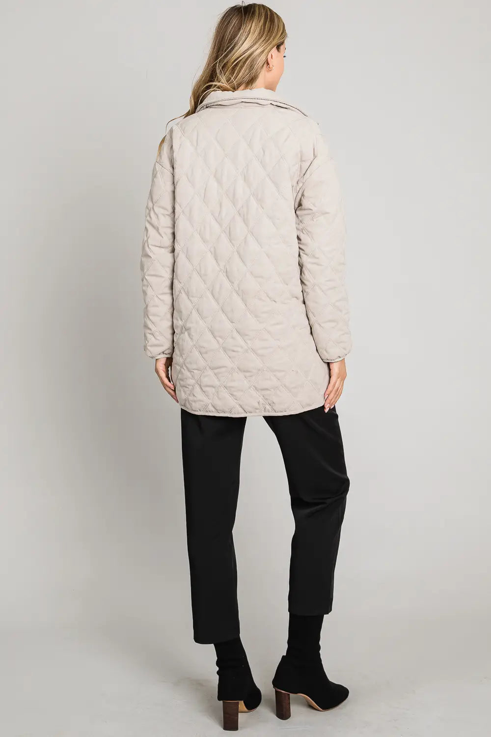 Mild Stone Quilted Tencel Jacket