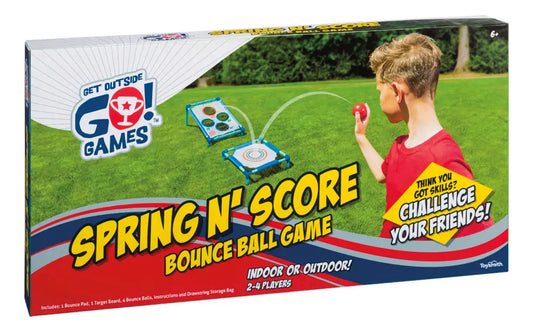 Get Outside Spring N' Score Indoor/Outdoor Bounce Ball Game