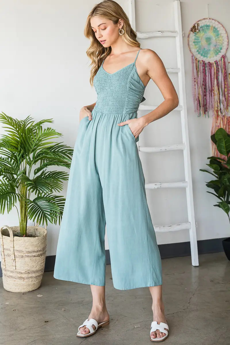 Seafoam Jumpsuit