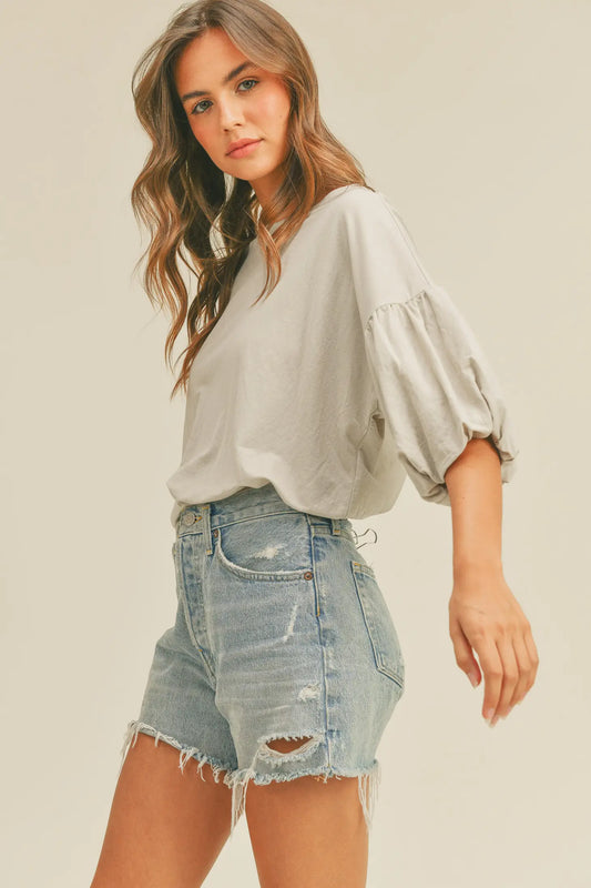 Cloud Sleeve Blouse