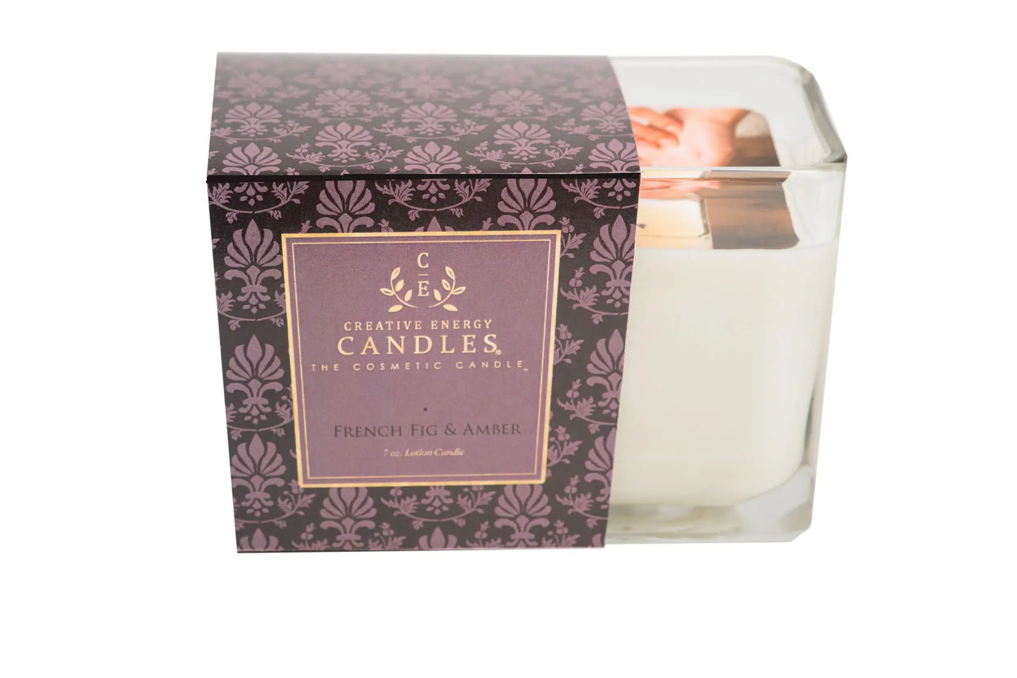 French Fig & Amber: 2-in-1 Soy Lotion Candle