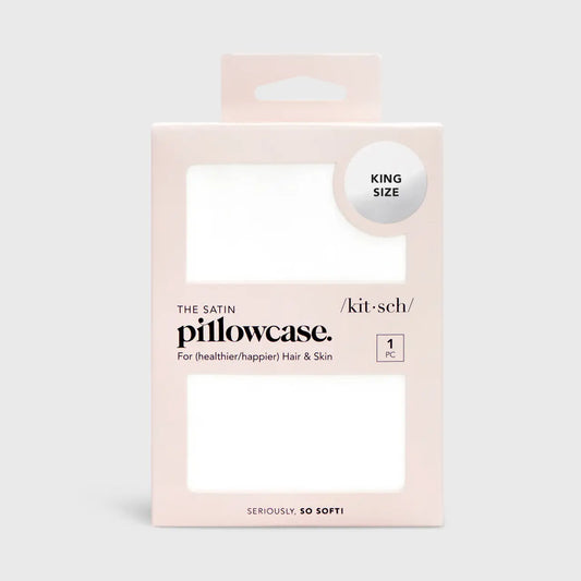 King Pillowcase - Ivory