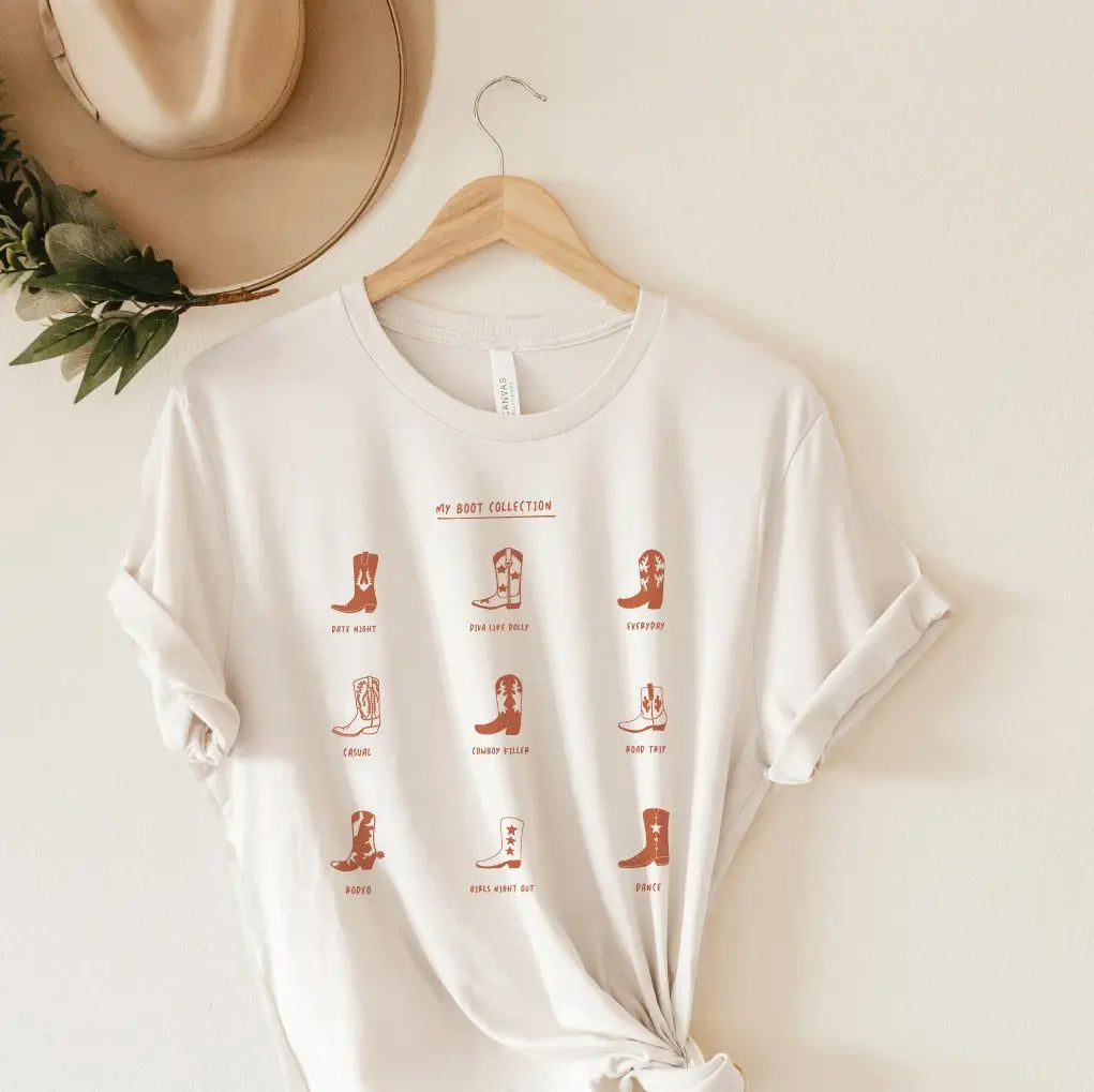 MY BOOT COLLECTION Graphic T-Shirt