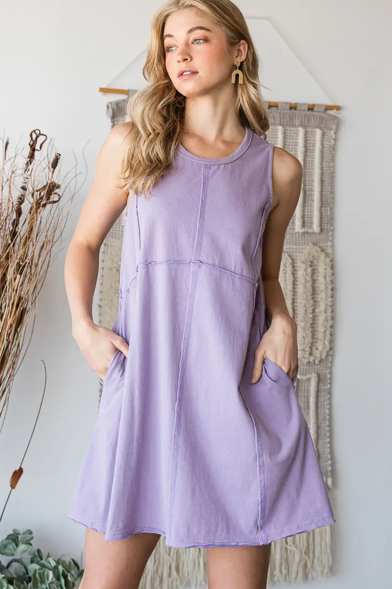 Lilac Tank Dress