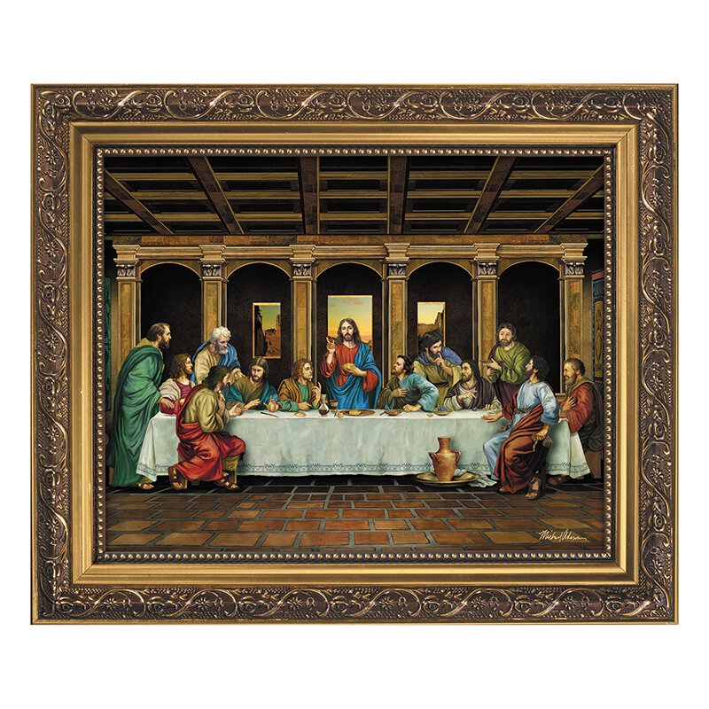 The Last Supper Framed Print