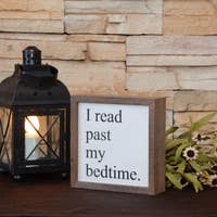 6x6 I Read Past My Bedtime