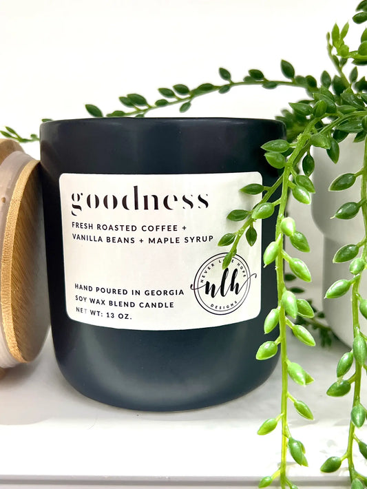 "GOODNESS" Soy Wax Blend Candle 13 oz