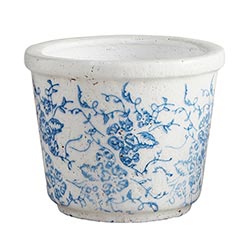 Vintage Blue Pot - Small