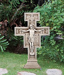 San Damiano Garden Crucifix