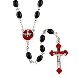 Confirmation Rosary w/case