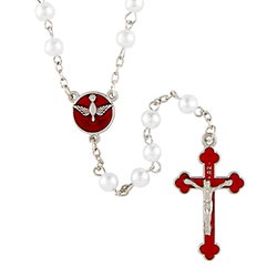 Confirmation Rosary w/case