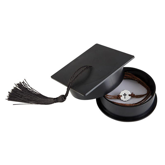 Plastic Graduation Cap with Bracelet