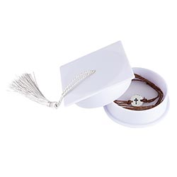 Plastic Graduation Cap with Bracelet