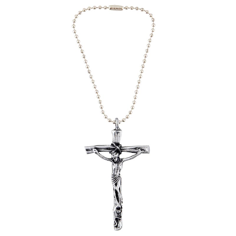 Crucifix Beaded Key Chain