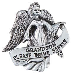 Grandson and Grandaughter Angel Visor Clips