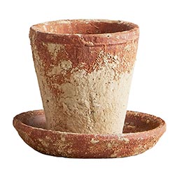 Brick Red Pot - Medium