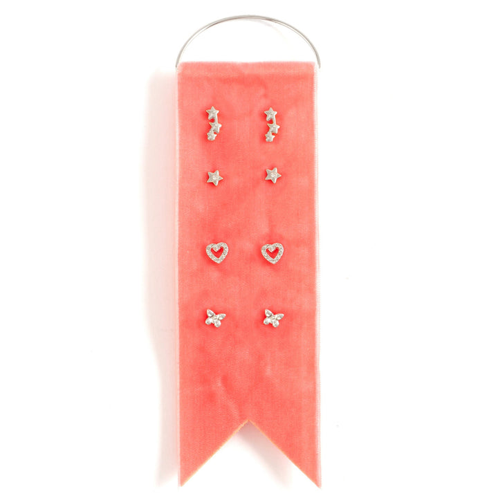 Delicate Earring Velvet Gift Set