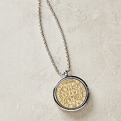Saint Benedict Locket Necklace