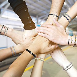 Live Your Faith - Joy Bracelet - Silver