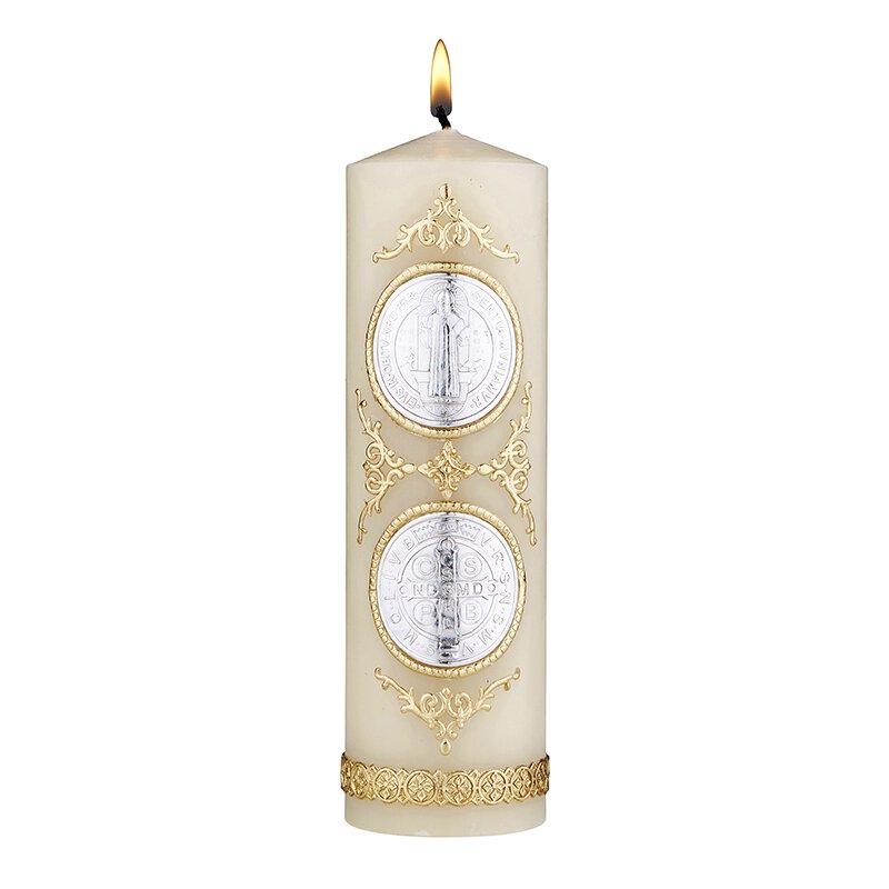 Devotional Candle - St. Benedict