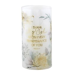 LED Candle - Large - Upon Remembrance