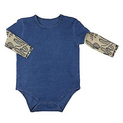 Tattoo Snapshirt - Western, 6-12 months
