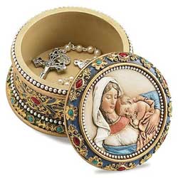 Ave Maria Rosary Box