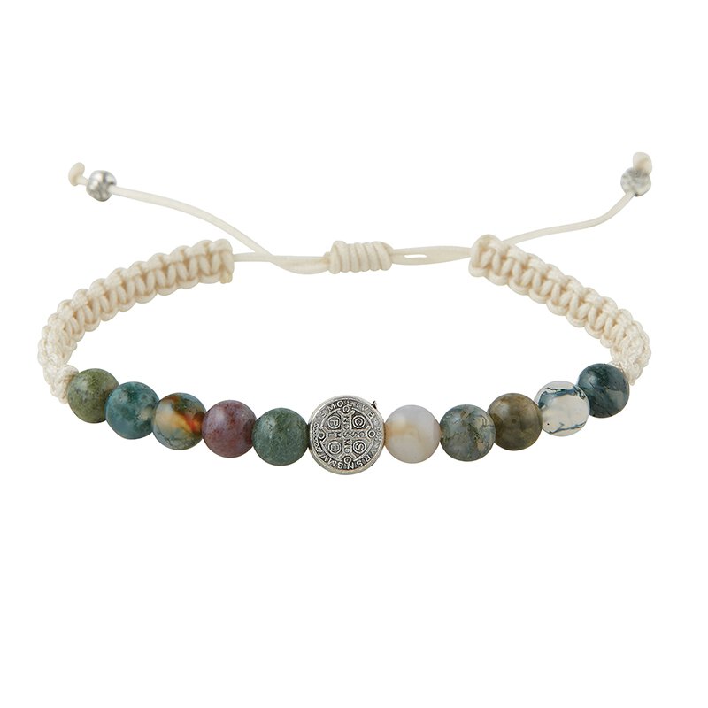 Creed® Rule of Saint Benedict Prayer Bracelet - Agate