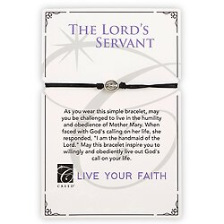 Creed® The Lord's Servant Miraculous Bracelet - Black/Silver