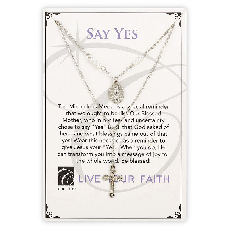 Creed® Miraculous Necklace - Silver