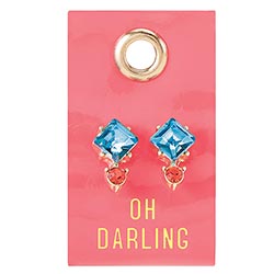 Gemstone Earring